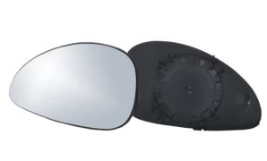 VERRE DE RÉTROVISEUR CITROEN C4 2008-2010 AVEC SUPPORT / CONVEXE / GAUCHE