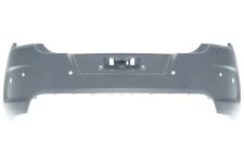 PARE-CHOCS CITROEN C4 2010-2018 ARRIÈRE / AVEC CAPTEUR / AVEC ASSISTANCE ANGLE MORT / AVEC APPRET