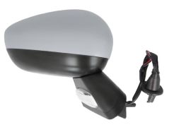 RÉTROVISEUR CITROEN C4 2010-2011 ÉLÉCTRIQUE / BASE NOIR / CHAUFFANT / AVEC SONDE / COQUE AVEC APPRET / DROIT