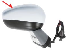 RÉTROVISEUR CITROEN C4 2011-2018 ÉLÉCTRIQUE / BASE AVEC APPRET / CHAUFFANT / FEU DE SOL / RABATTABLE ÉLÉCTRIQUEMENT / MÉMOIRE / AVEC SONDE / COQUE CHROMÉE / DROIT