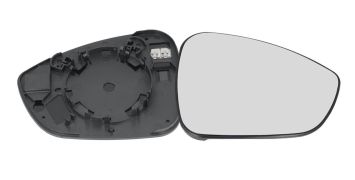 VERRE DE RÉTROVISEUR CITROEN DS4 CROSSBACK 2015-2019 AVEC SUPPORT / CHAUFFANT / CONVEXE / DROIT