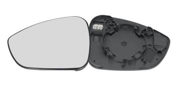 VERRE DE RÉTROVISEUR CITROEN DS4 CROSSBACK 2015-2019 AVEC SUPPORT / CHAUFFANT / CONVEXE / GAUCHE