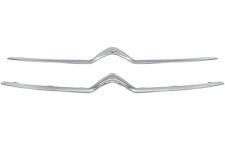 MOULURES GRILLE CITROEN C4 2010-2018 FACE AVANT / CHROMÉE 
