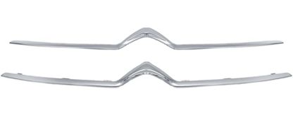 MOULURES GRILLE CITROEN C4 2010-2018 FACE AVANT / CHROMÉE 