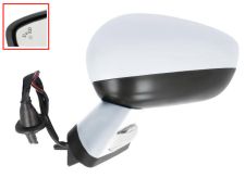 RÉTROVISEUR CITROEN DS4 2011-2011 ÉLÉCTRIQUE / BASE CHROMÉE / CHAUFFANT / FEU DE SOL / RABATTABLE ÉLÉCTRIQUEMENT / MÉMOIRE / SIDE ASSIST / COQUE CHROMÉE / GAUCHE