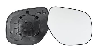 VERRE DE RÉTROVISEUR MITSUBISHI ASX 2012-2016 MODÈLE AVEC FEU CLIGNOTANT / AVEC SUPPORT RECTANGULAIR / CHAUFFANT / CONVEXE / DROIT