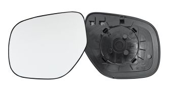 VERRE DE RÉTROVISEUR MITSUBISHI ASX 2012-2016 MODÈLE AVEC FEU CLIGNOTANT / AVEC SUPPORT RECTANGULAIR / CHAUFFANT / CONVEXE / GAUCHE