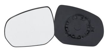 VERRE DE RÉTROVISEUR PEUGEOT 3008 2009-2013 AVEC SUPPORT / CONVEXE / GAUCHE