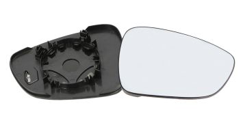 VERRE DE RÉTROVISEUR CITROEN C5 2008-2018 AVEC SUPPORT / CHAUFFANT / CONVEXE / BLEU / DROIT