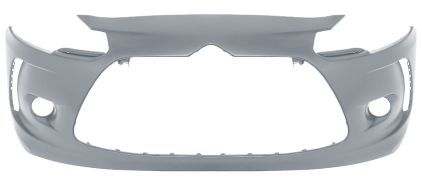 PARE-CHOCS CITROEN DS3 2010-2016 AVANT / SANS ENJOLIVEUR ANTIBROUILLARD / AVEC APPRET