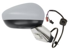 RÉTROVISEUR CITROEN DS3 2010-2016 ÉLÉCTRIQUE / BASE CHROMÉE / AVEC SONDE / COQUE AVEC APPRET / DROIT