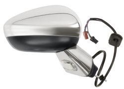 RÉTROVISEUR CITROEN DS3 2010-2016 ÉLÉCTRIQUE / BASE CHROMÉE / CHAUFFANT / RABATTABLE ÉLÉCTRIQUEMENT / AVEC SONDE / COQUE CHROMÉE / DROIT