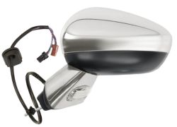 RÉTROVISEUR CITROEN DS3 2010-2016 ÉLÉCTRIQUE / BASE CHROMÉE / CHAUFFANT / RABATTABLE ÉLÉCTRIQUEMENT / COQUE CHROMÉE / GAUCHE