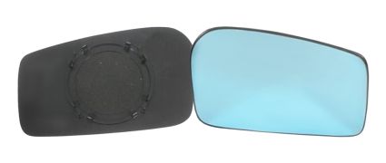 VERRE DE RÉTROVISEUR CITROEN EVASION 1994-2002 AVEC SUPPORT / CONVEXE / BLEU / DROIT