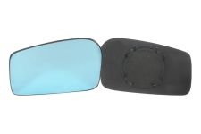 VERRE DE RÉTROVISEUR CITROEN EVASION 1994-2002 AVEC SUPPORT / CONVEXE / BLEU / GAUCHE
