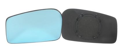VERRE DE RÉTROVISEUR CITROEN EVASION 1994-2002 AVEC SUPPORT / CONVEXE / BLEU / GAUCHE