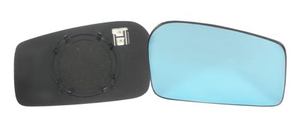 VERRE DE RÉTROVISEUR CITROEN EVASION 1994-2002 AVEC SUPPORT / CHAUFFANT / CONVEXE / BLEU / DROIT