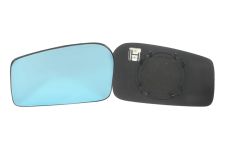 VERRE DE RÉTROVISEUR CITROEN EVASION 1994-2002 AVEC SUPPORT / CHAUFFANT / CONVEXE / BLEU / GAUCHE