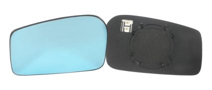 VERRE DE RÉTROVISEUR CITROEN EVASION 1994-2002 AVEC SUPPORT / CHAUFFANT / CONVEXE / BLEU / GAUCHE