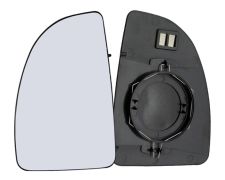 VERRE DE RÉTROVISEUR CITROEN JUMPER 2002-2006 AVEC SUPPORT / SUPÉRIEUR / CONVEXE / GAUCHE