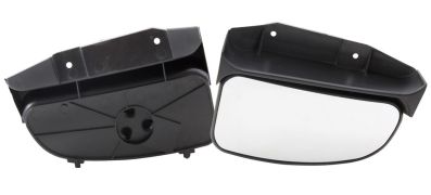 VERRE DE RÉTROVISEUR CITROEN JUMPER 1999-2001 AVEC SUPPORT / INFÉRIEURE / CONVEXE / DROIT