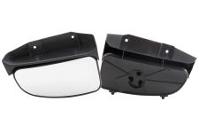 VERRE DE RÉTROVISEUR CITROEN JUMPER 1999-2002 AVEC SUPPORT / INFÉRIEUR / CONVEXE / GAUCHE