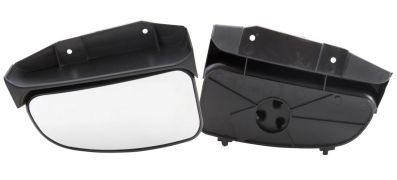 VERRE DE RÉTROVISEUR CITROEN JUMPER 2002-2006 AVEC SUPPORT / INFÉRIEUR / CONVEXE / GAUCHE