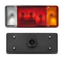 FEU ARRIÈRE CITROEN JUMPER 1994-2002 MODÈLE PICK UP / AVEC PORTE AMPOULE / DROIT