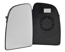 VERRE DE RÉTROVISEUR CITROEN JUMPER 2006-2014 AVEC SUPPORT / SUPÉRIEURE / CONVEXE / GAUCHE