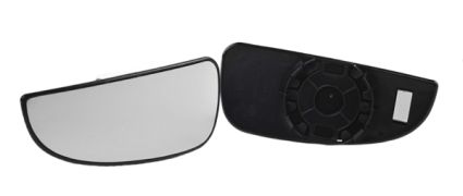 VERRE DE RÉTROVISEUR CITROEN JUMPER 2006-2014 AVEC SUPPORT / INFÉRIEURE / CONVEXE / GAUCHE