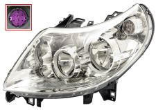 PHARE AVANT CITROEN JUMPER 2010-2014 LAMPE H15+H1 / GAUCHE