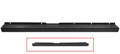 PARE-CHOCS FIAT DUCATO 2006-2014 ARRIÈRE / NOIR / CENTRALE 