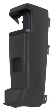 EMBOUT CITROEN JUMPER 2014-> ARRIÈRE / NOIR / OUVERTURE DE PORTE 270º / DROIT