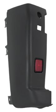 EMBOUT FIAT DUCATO 2006-2014 ARRIÈRE / NOIR / AVEC CATADIOPTRE / GAUCHE