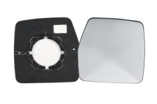 VERRE DE RÉTROVISEUR FIAT SCUDO 2003-2007 AVEC SUPPORT / CONVEXE / DROIT