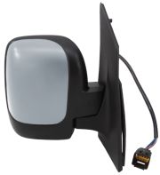 RÉTROVISEUR CITROEN JUMPY 2007-2016 1 VERRE / ÉLÉCTRIQUE / CHAUFFANT / RABATTABLE ÉLÉCTRIQUEMENT / AVEC SONDE / AVEC APPRET / DROIT