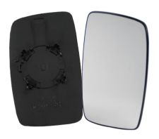 VERRE DE RÉTROVISEUR CITROEN JUMPY 2007-2016 AVEC SUPPORT / CONVEXE / DROIT