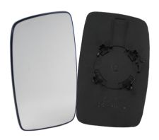 VERRE DE RÉTROVISEUR CITROEN JUMPY 2007-2016 AVEC SUPPORT / CONVEXE / GAUCHE