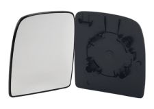 VERRE DE RÉTROVISEUR CITROEN JUMPY 2007-2016 AVEC SUPPORT / SUPÉRIEUR / CONVEXE / GAUCHE