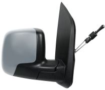 RÉTROVISEUR FIAT QUBO 2008-2016 MECANIQUE / AVEC APPRET / DROIT