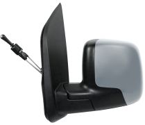 RÉTROVISEUR FIAT QUBO 2008-2016 MECANIQUE / AVEC APPRET / GAUCHE