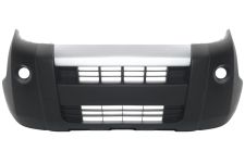 PARE-CHOCS FIAT QUBO 2008-2016 AVANT / MODÈLE CARGO / AVEC ANTIBROUILLARDS / BANDE GRISE