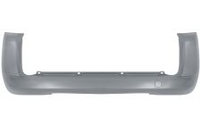 PARE-CHOCS FIAT QUBO 2008-2016 ARRIÈRE / 1 HAYON ARRIÈRE / MODÈLE CARGO / COMBI / AVEC APPRET