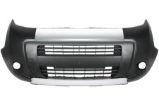 PARE-CHOCS FIAT QUBO 2008-2016 AVANT / MODÈLE COMBI / BANDE INFERIEURE / AVEC ANTIBROUILLARDS / BANDE GRISE
