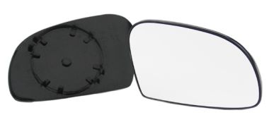 VERRE DE RÉTROVISEUR CITROEN SAXO 1996-1999 AVEC SUPPORT / CONVEXE / DROIT