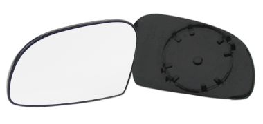 VERRE DE RÉTROVISEUR CITROEN SAXO 1996-1999 AVEC SUPPORT / CONVEXE / GAUCHE