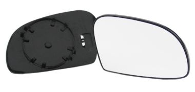 VERRE DE RÉTROVISEUR CITROEN SAXO 1996-1999 AVEC SUPPORT / CHAUFFANT / CONVEXE / DROIT