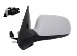 RÉTROVISEUR CITROEN XSARA 2000-2003 ÉLÉCTRIQUE / CONNECTEUR RECTANGULAIR / CHAUFFANT / AVEC APPRET / GAUCHE