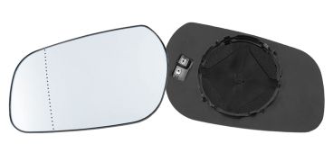 VERRE DE RÉTROVISEUR CITROEN XSARA 2000-2003 AVEC SUPPORT DIAMETRE 83mm / CHAUFFANT / ASPHÉRIQUE / BLEU / GAUCHE