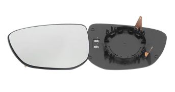 VERRE DE RÉTROVISEUR CITROEN C-ELYSÉE 2012-2017 AVEC SUPPORT / CHAUFFANT / CONVEXE / GAUCHE